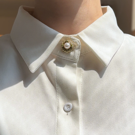 Antique button style button cover