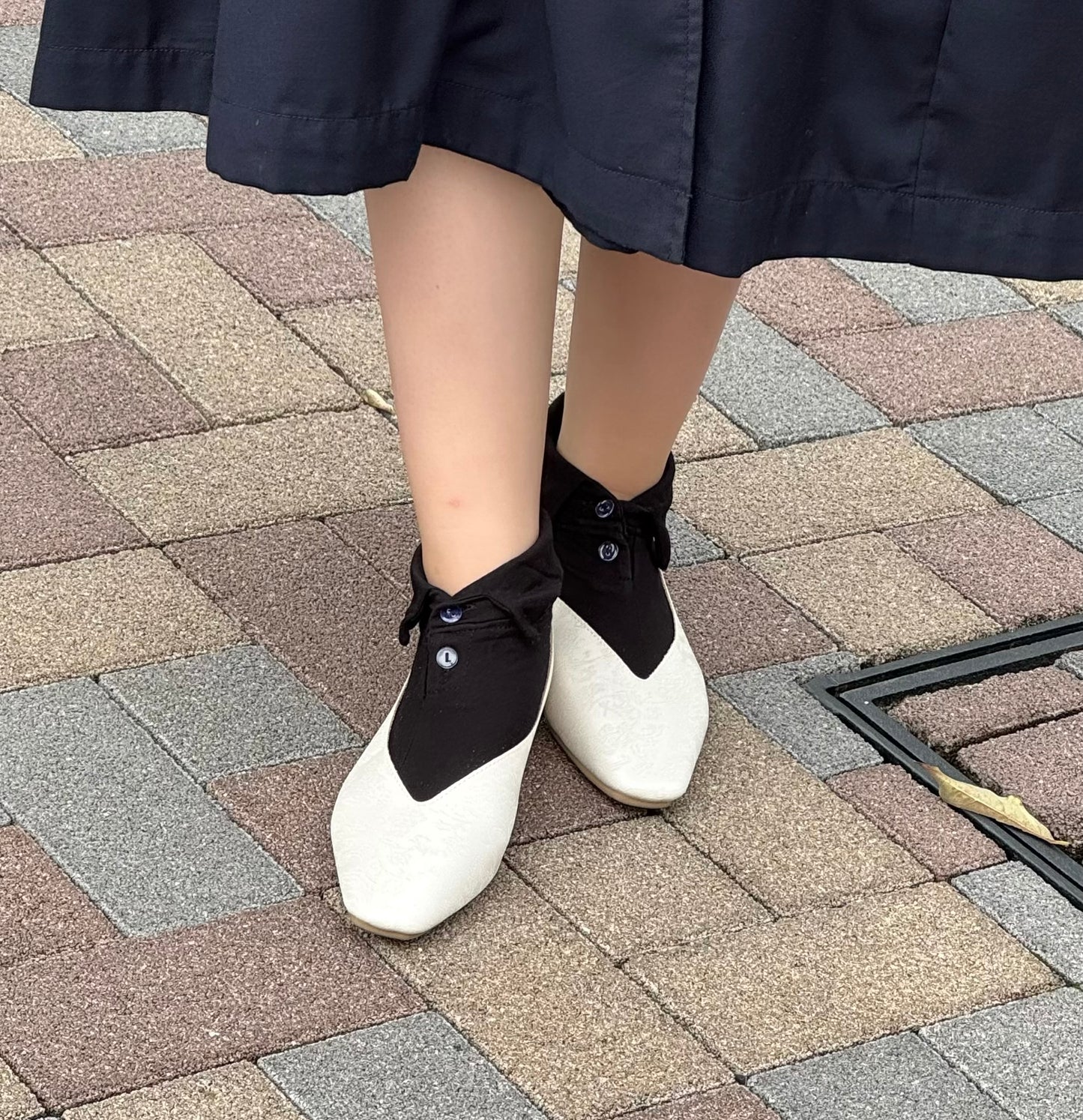 シャツ襟ソックス