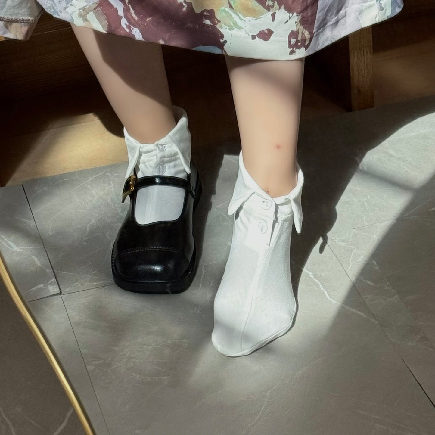 シャツ襟ソックス