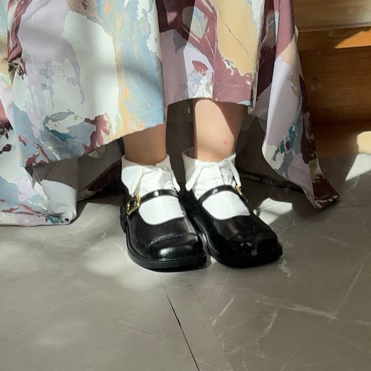 シャツ襟ソックス