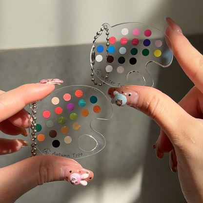 パーソナルカラーキーホルダー