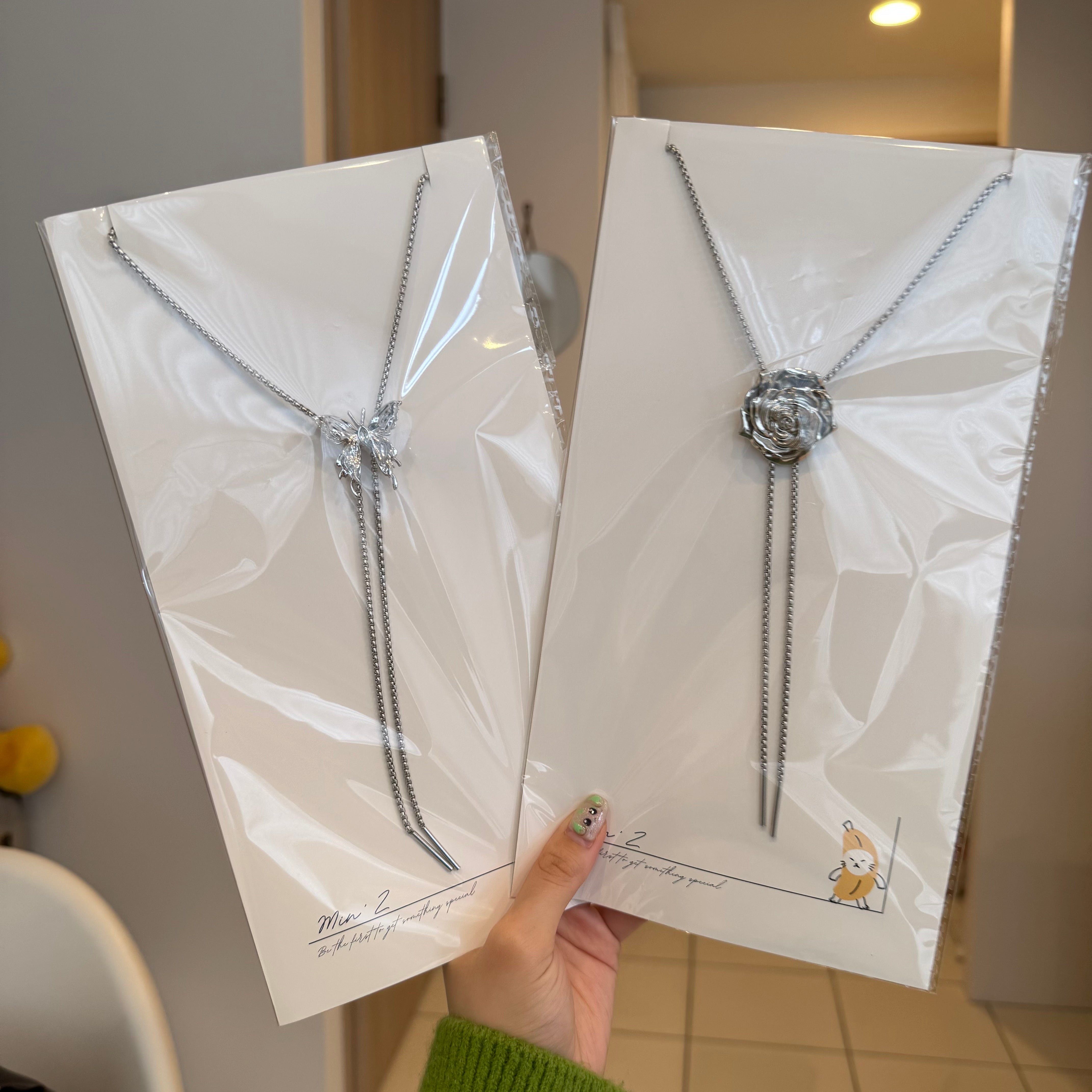 3way】イヤホン×ジュエルネックレス – Min'Z