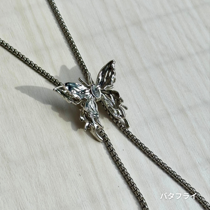 【3way】イヤホン×ジュエルネックレス
