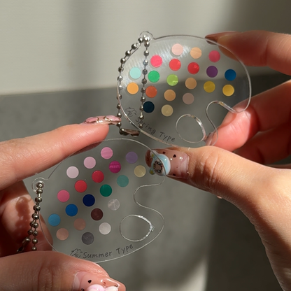 パーソナルカラーキーホルダー