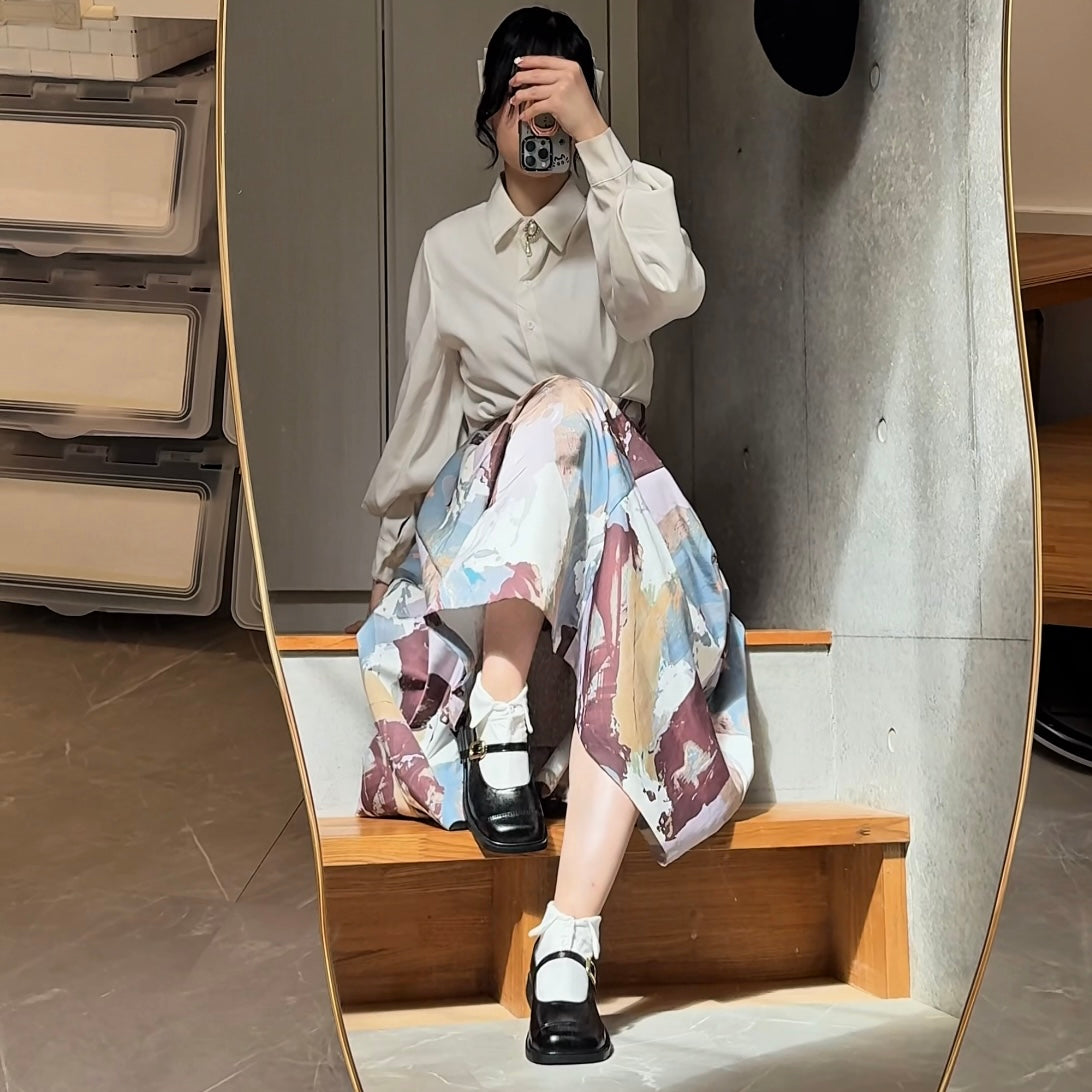 シャツ襟ソックス – Min'Z