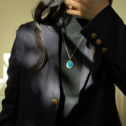 【体温で色が変わる】恋色ペンダント