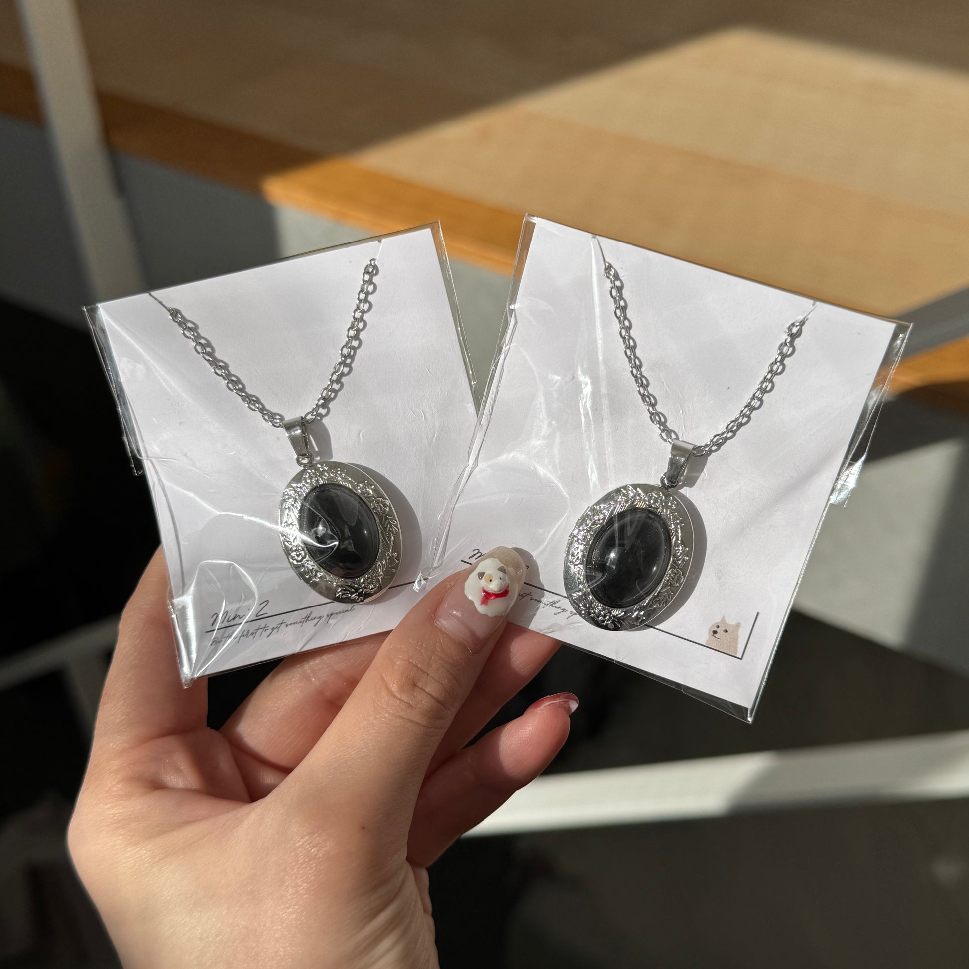 体温で色が変わる】恋色ペンダント – Min'Z