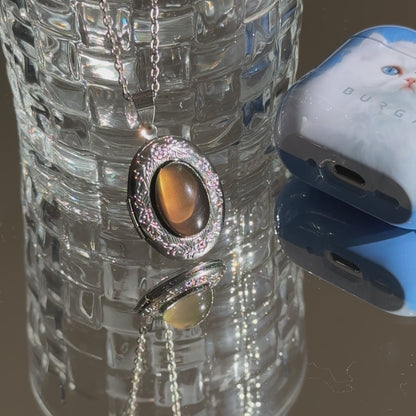 【体温で色が変わる】恋色ペンダント